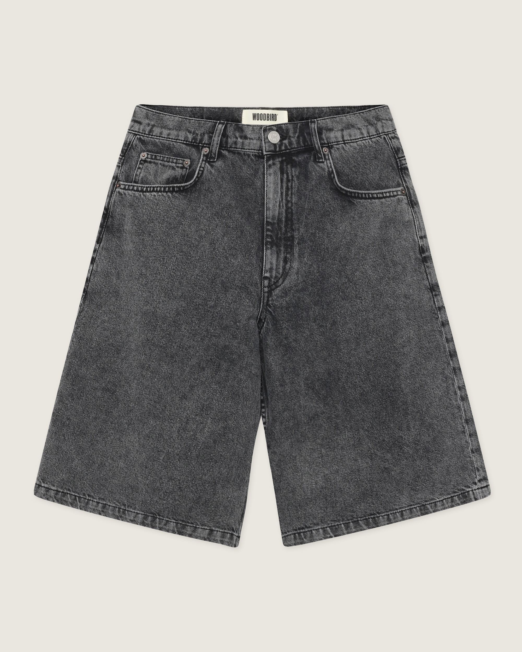 Woodbird WBYuto Thunblack Shorts Shorts Dark Grey
