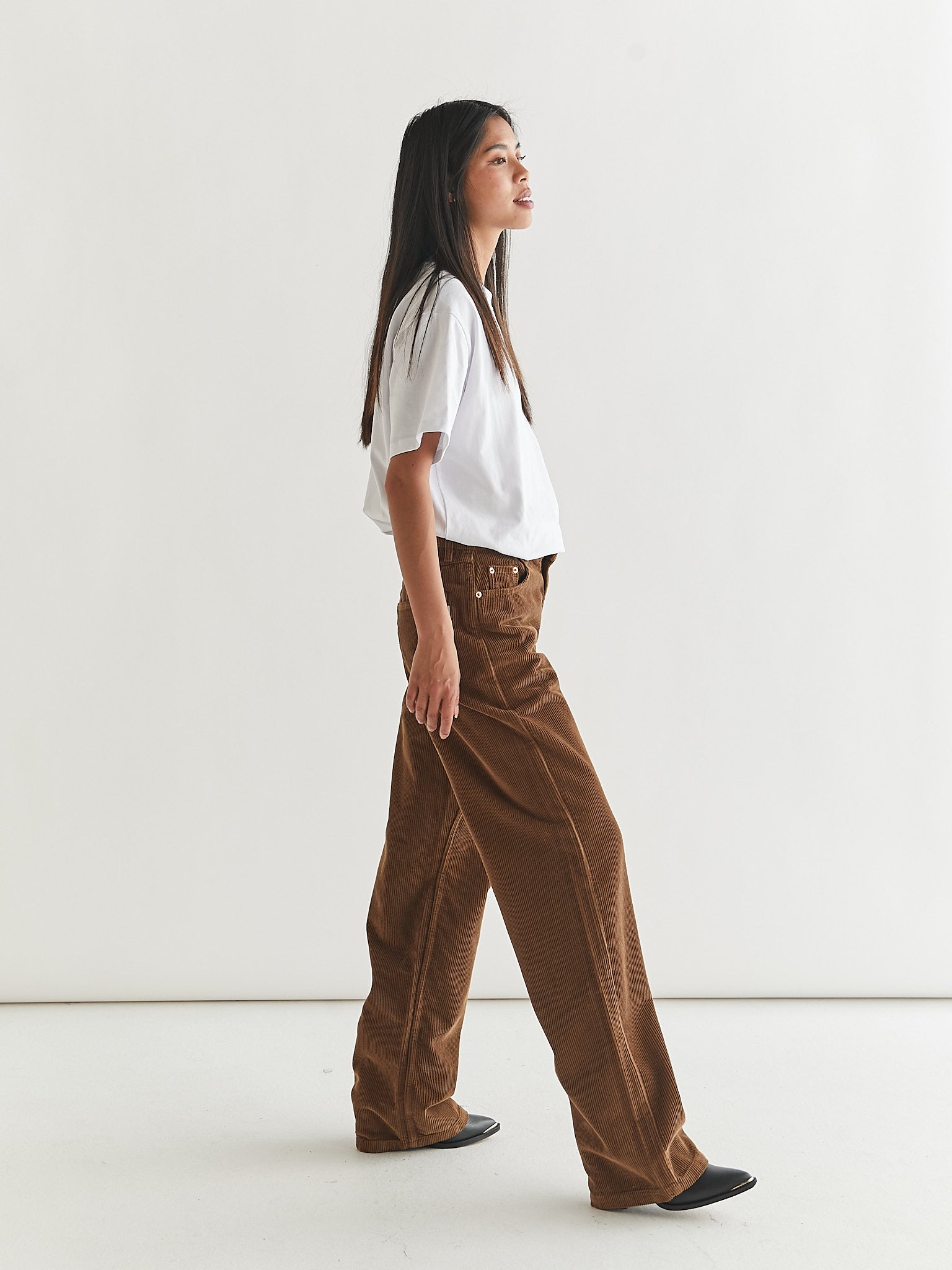 Woodbird Female Carla Cord Pants Jeans Camel
