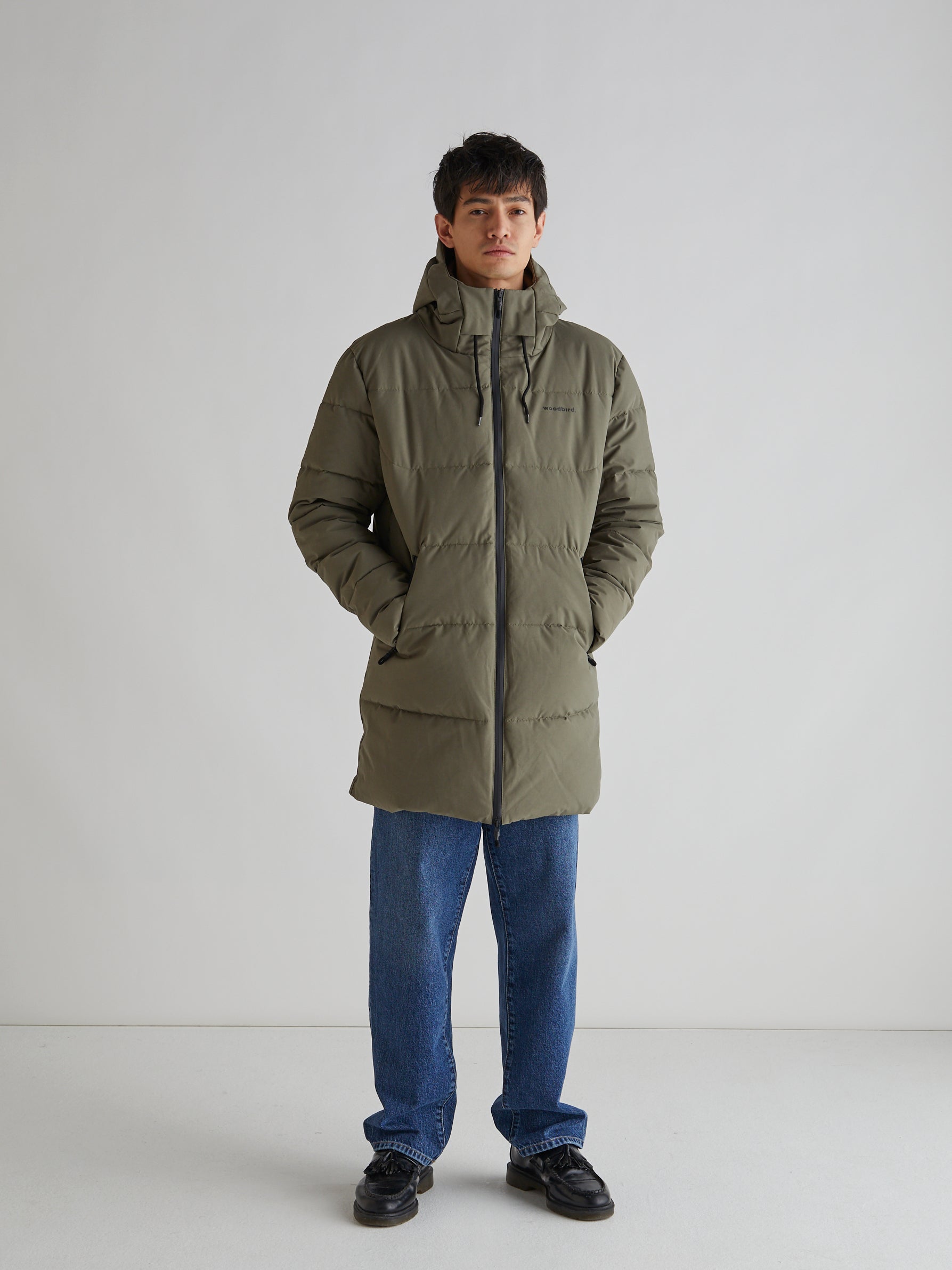 Woodbird Joseph Long Climb Jacket Outerwear Dust Green